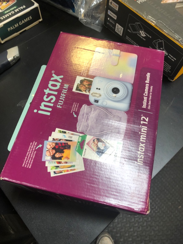 Photo 1 of Fujifilm INSTAX Mini 12 Blue Holiday Bundle 2024