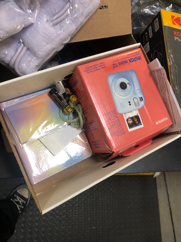 Photo 1 of Fujifilm INSTAX Mini 12 Blue Holiday Bundle 2024