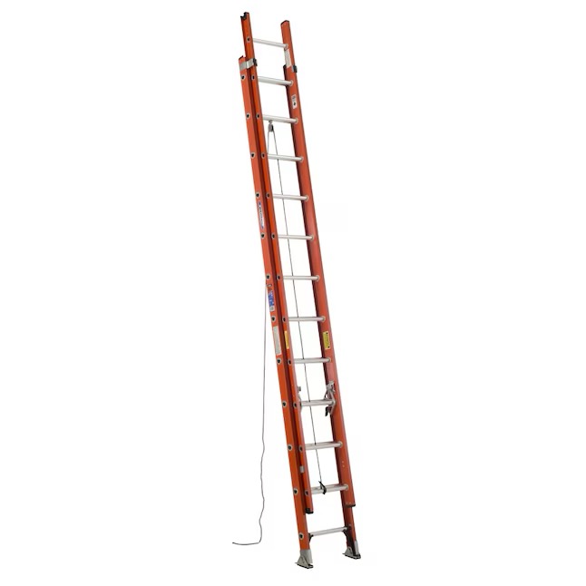 Photo 1 of 40' WERNER FIBERGLASS COMMERCIAL EXTENSION LADDER