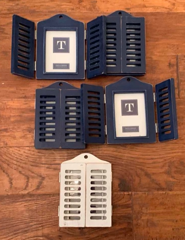 Photo 1 of 5- WINDOW SHUTTERS PICTURE FRAMES