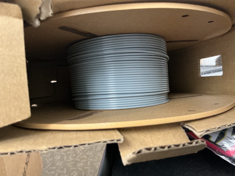 Photo 1 of ELEGOO Rapid PLA Plus Filament 1.75mm Gray 1KG, PLA+ 3D Printer Filament for 30-600 mm/s High Speed Printing, Dimensional Accuracy +/- 0.02 mm, 1kg Cardboard Spool(2.2lbs)