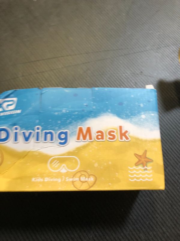 Photo 1 of Kids Swim Mask - Ultimate 180° Kids Swim Goggles Anti-Fog Child Diving Mask Leak-Proof Kids Goggles with Nose Cover and Fabric Strap for Ages 4-14 for Swimming, Snorkeling and Diving (Aqua)
