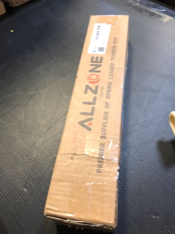 Photo 1 of ALLZONE Shower Curtain Rod Tension No Drill, 42-83 Inches,Heavy Duty Tension Curtain Rod, Rustproof Shower Rods for Bathroom, Adjustable Spring Tension Rods for Windows,White