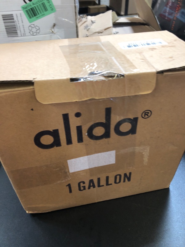 Photo 1 of alida 1 Gallon Crystal Clear Epoxy Resin, Resin Epoxy Table Top, No Yellowing & No Bubbles, Self Leveling 1:1 Mix for DIY Jewelry, Tumbler, Art Casting Resin Epoxy Resin Kit
