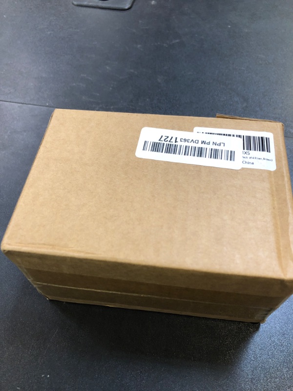 Photo 1 of ANNKUT Furniture Risers 1 inch?Round Bed Risers Heavy Duty for Chair Table and Desk Legs Elevation, Bed Lifts Risers(Pack of 4 Riser,Brown)