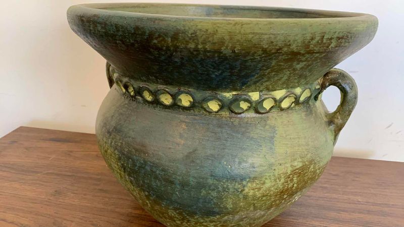 Photo 1 of CONCRETE PLANTER 15” CIRCUMFERENCE