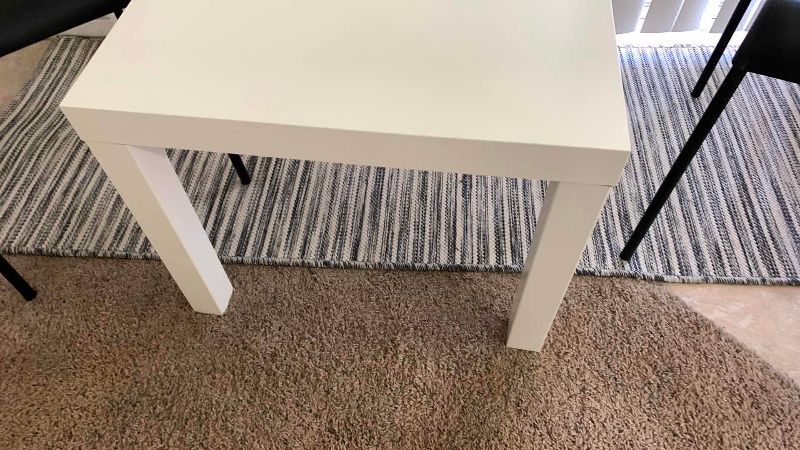 Photo 1 of PLASTIC TABLE AND 2-CHAIRS