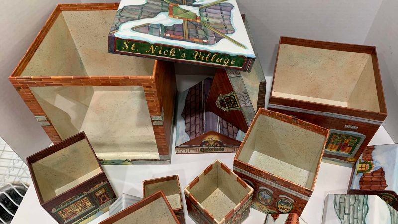 Photo 1 of ST. NICK’S VILLAGE BOX IN A BOX SET