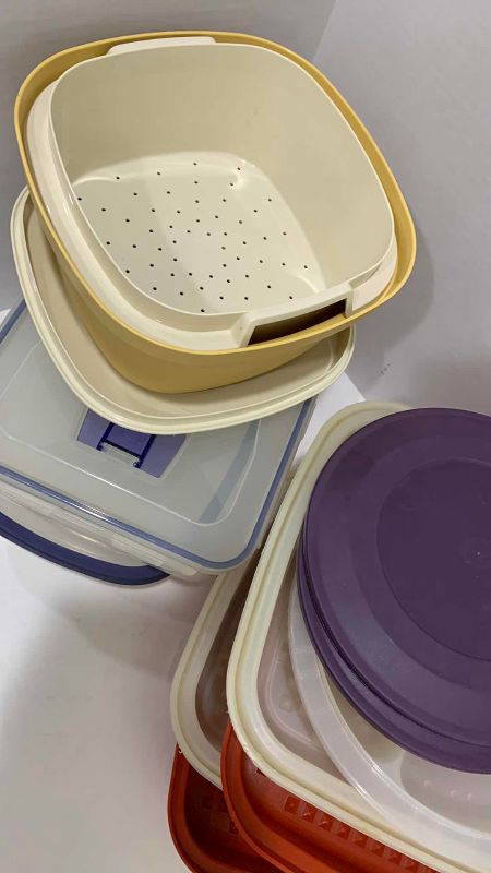 Photo 1 of ASSORTED TUPPERWARE GOODS