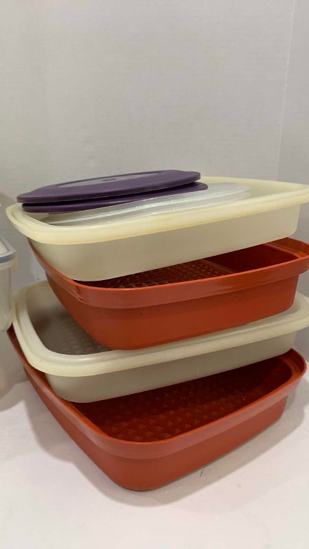 Photo 1 of ASSORTED TUPPERWARE GOODS