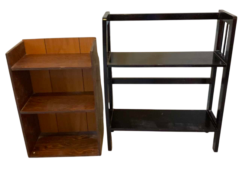 Photo 1 of 2 WOODEN SHELVES