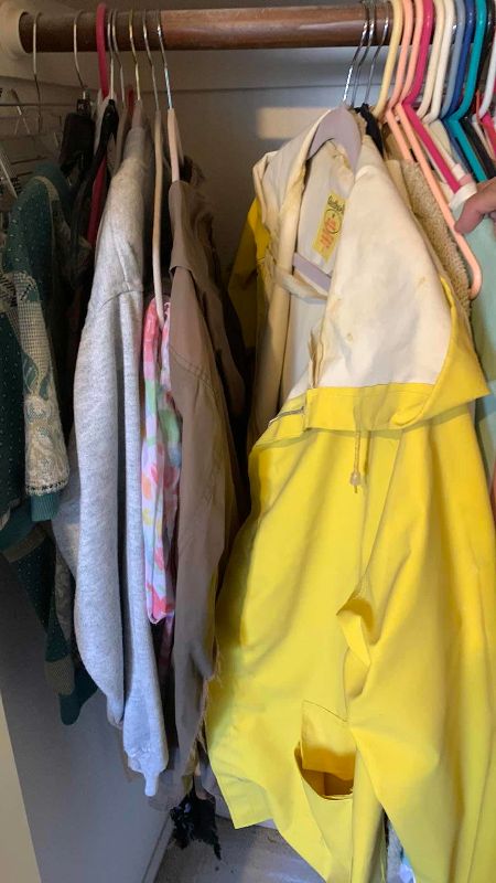 Photo 1 of CONTENTS OF CLOSET WOMANS CLOTHING SIZE M-XL