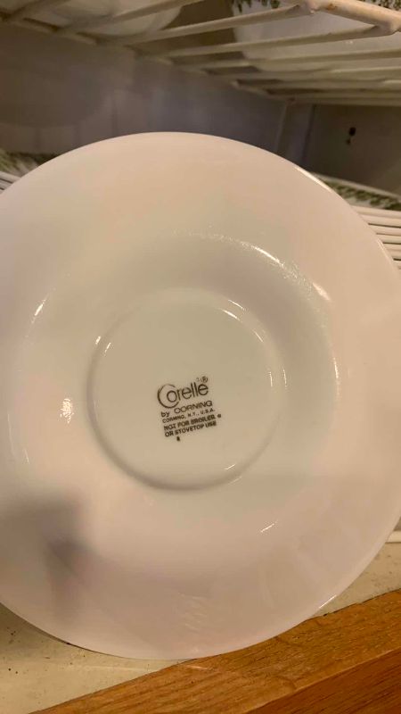 Photo 1 of 39 VINTAGE PIECES OF CORELLE CORNING DISHES SET