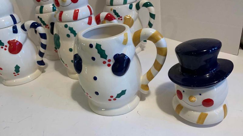 Photo 1 of 5 TEMPTATION CHRISTMAS SNOWMAN 24 OZ MUGS
