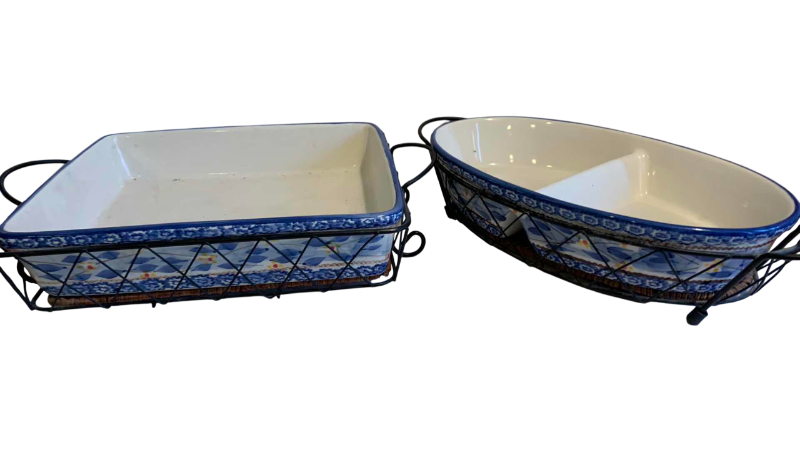 Photo 1 of 2 LARGE TEMPTATIONS OLD WORLD SERVING DISHES