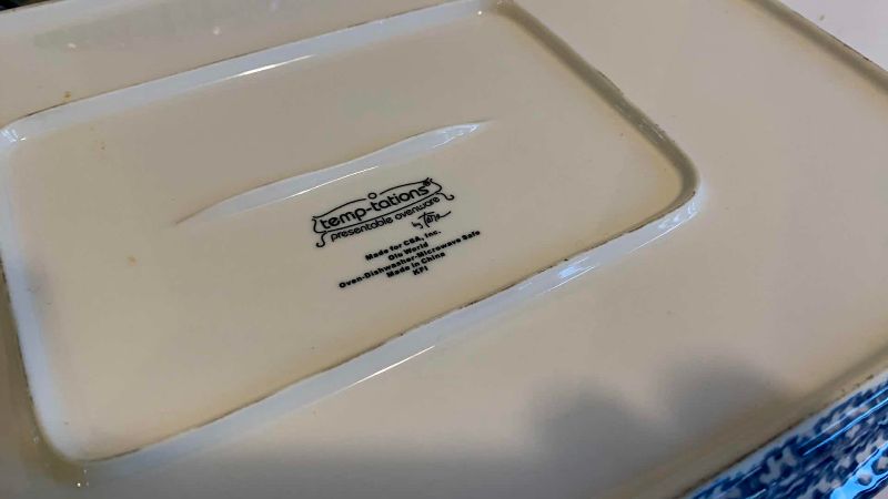 Photo 1 of 2 TEMPTATIONS OLD WORLD SERVICE PLATES AND A BOWL