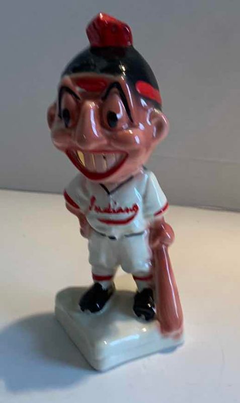 Photo 1 of CLEVELAND INDIANS CHIEF WAHOO BANK