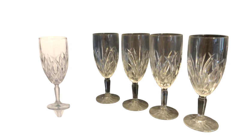 Photo 1 of 4 WATERFORD MARQUIS BROOKSIDE ICED BEVERAGE GLASSES MADE IN GERMANY