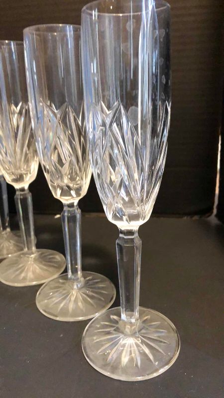 Photo 1 of 4 WATERFORD MARQUIS BROOKSIDE FLUTES MADE IN GERMANY