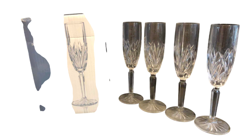 Photo 1 of 4 WATERFORD MARQUIS BROOKSIDE FLUTES MADE IN GERMANY