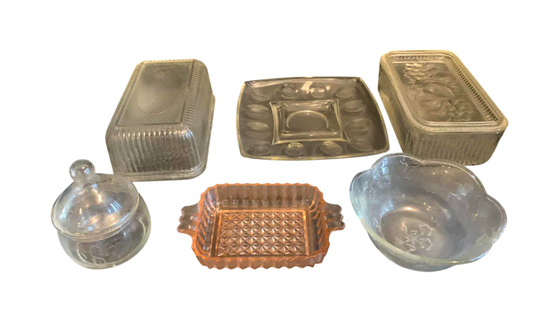 Photo 1 of 6 GLASS SERVICE ITEMS