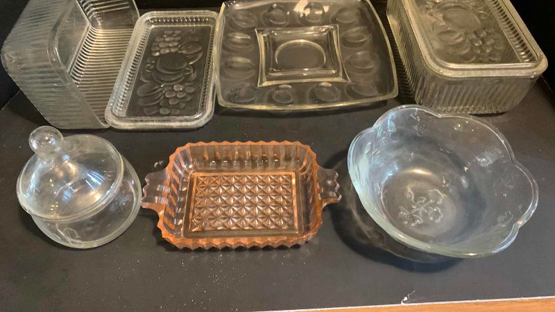 Photo 1 of 6 GLASS SERVICE ITEMS