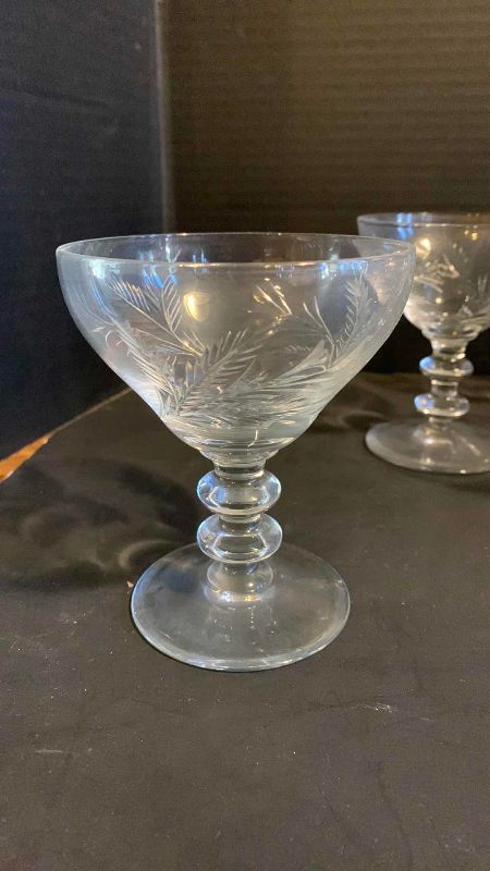 Photo 1 of 8 CRYSTAL/TALL SHERBET GLASSES