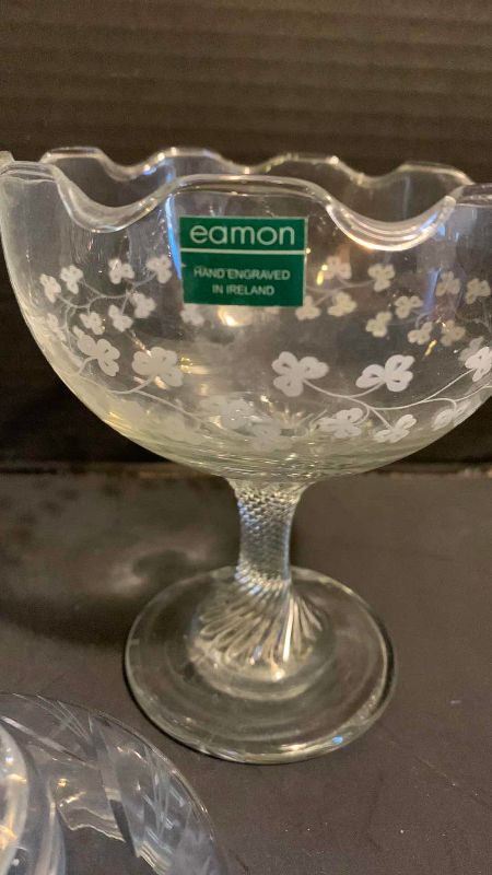 Photo 1 of 5 CRYSTAL VASES AND CONTAINERS