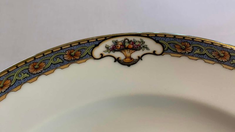 Photo 1 of 22 VINTAGE ROSENTHAL CONTINENTAL OLD VIRGINIA PORCELAIN PLATES AND SAUCERS MADE IN BAVARIA GERMANY CLASSIC ROSE ERA