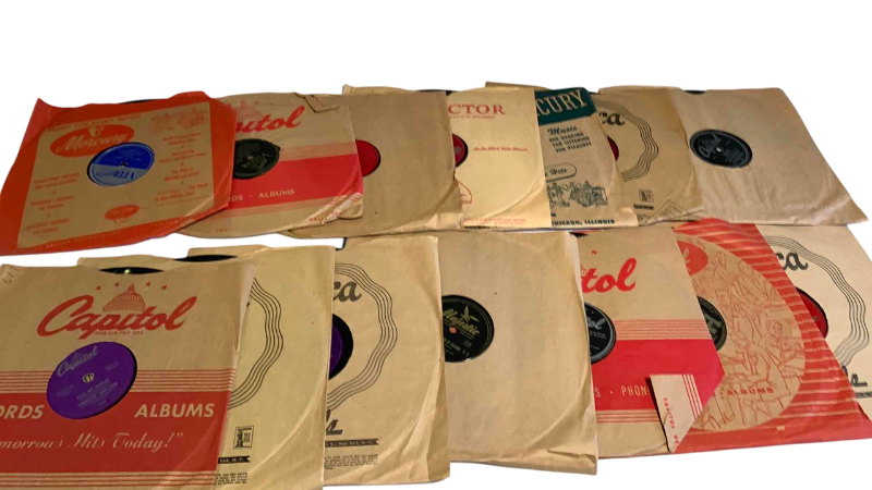 Photo 1 of 14 VINTAGE 78 SPEED RECORDS