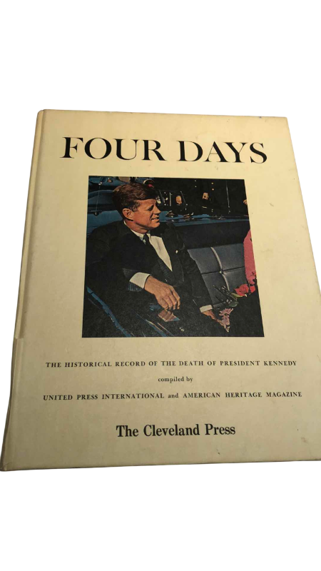 Photo 1 of VINTAGE “FOUR DAYS” KENNEDY ASSASSINATION BOOK