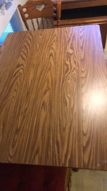 Photo 1 of BREAKFAST TABLE AND 4 CHAIRS