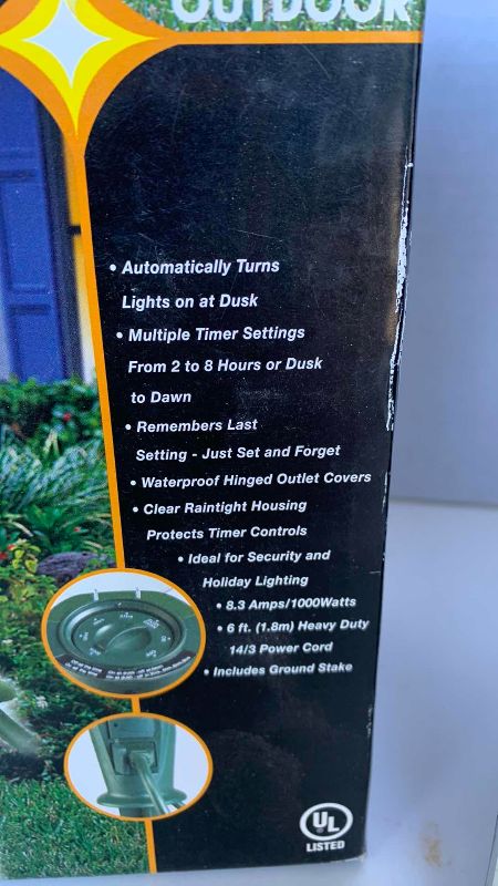 Photo 1 of 3 HOME CENTER 3 OUTLET POWER STAKE