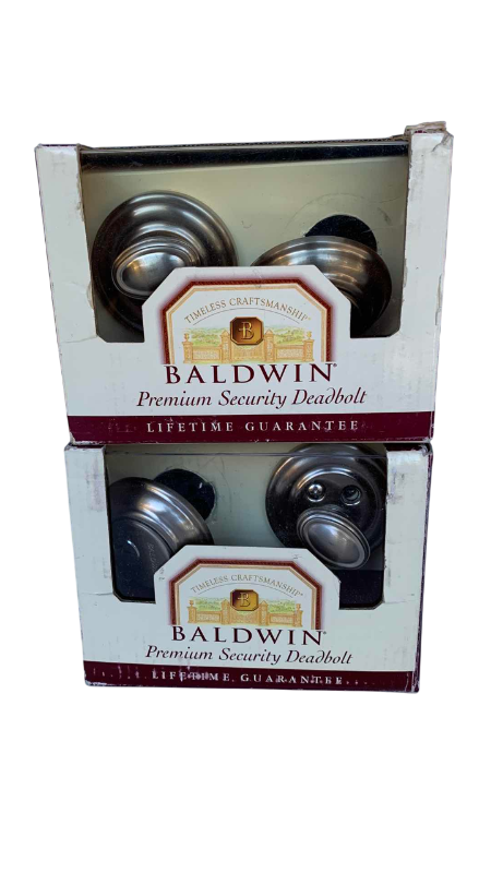 Photo 1 of $100 2 BALDWIN PREMIUM SECURITY DEADBOLTS