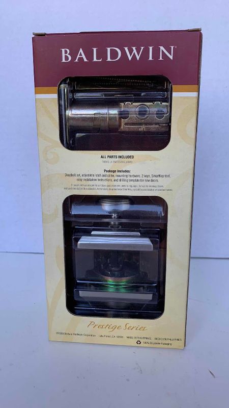 Photo 1 of BALDWIN SMART KEY DEADBOLT