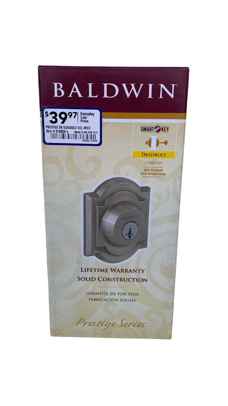 Photo 1 of BALDWIN SMART KEY DEADBOLT