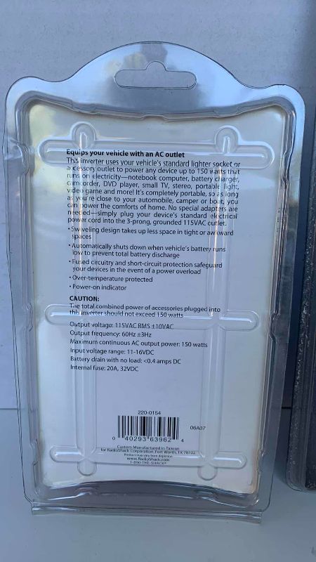 Photo 1 of 2 POWER INVERTERS