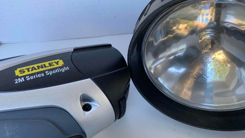 Photo 1 of 2 SECURITY LIGHTS STANLEY 2 MILLION AND CAR ONE