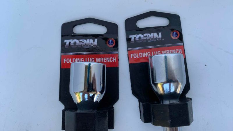 Photo 1 of 2 TORIN FOLDING LUG WRENCHES