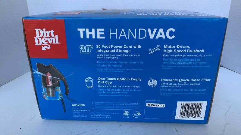 Photo 1 of DIRT DEVIL HANDVAC