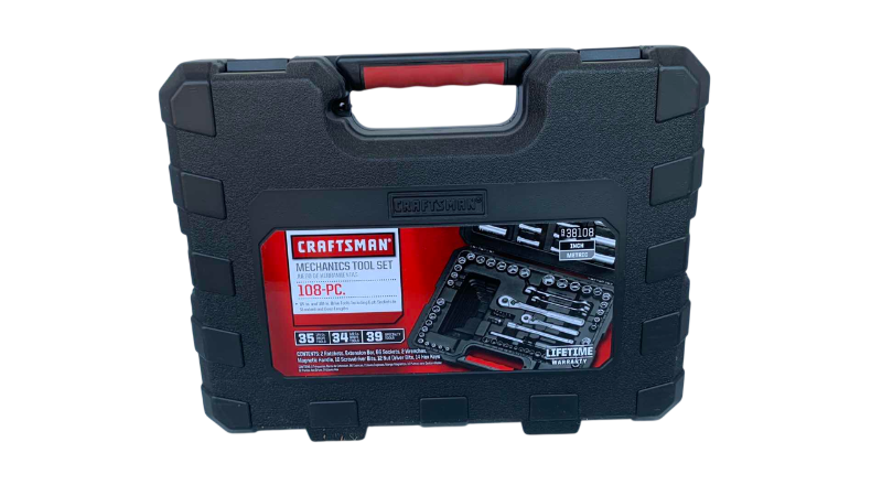 Photo 1 of CRAFTSMAN 108 PIECE MECHANICS TOOL SET