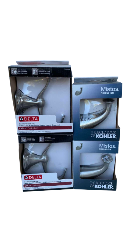 Photo 1 of 4 SETS OF ROBE HOOKS