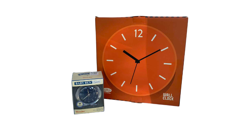 Photo 1 of A WALL CLOCK A BABY BEN CLASSIC ALARM CLOCK