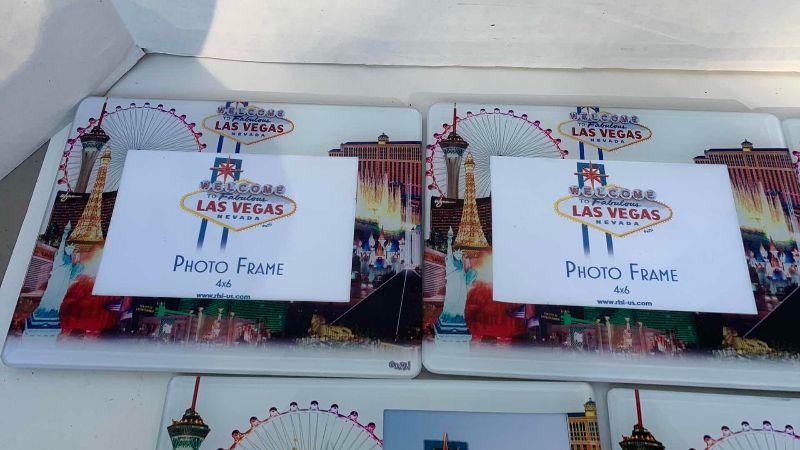 Photo 1 of 5 GLASS LAS VEGAS STRIP PICTURE FRAMES