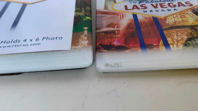 Photo 1 of 5 GLASS LAS VEGAS STRIP PICTURE FRAMES