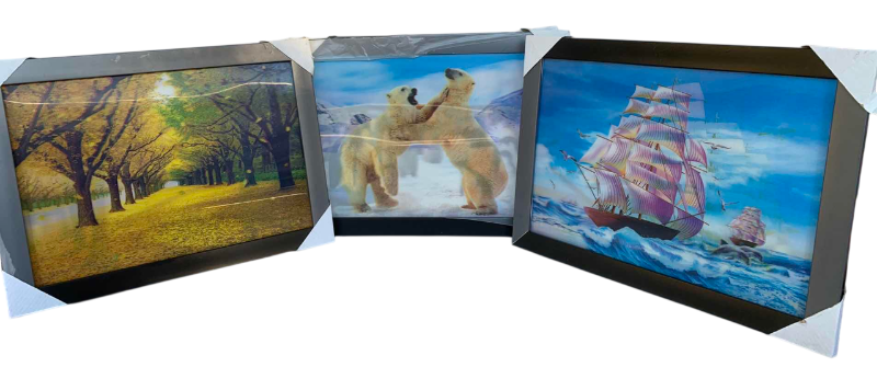 Photo 1 of 3 LENTICULAR PRINTS 12” X 15”