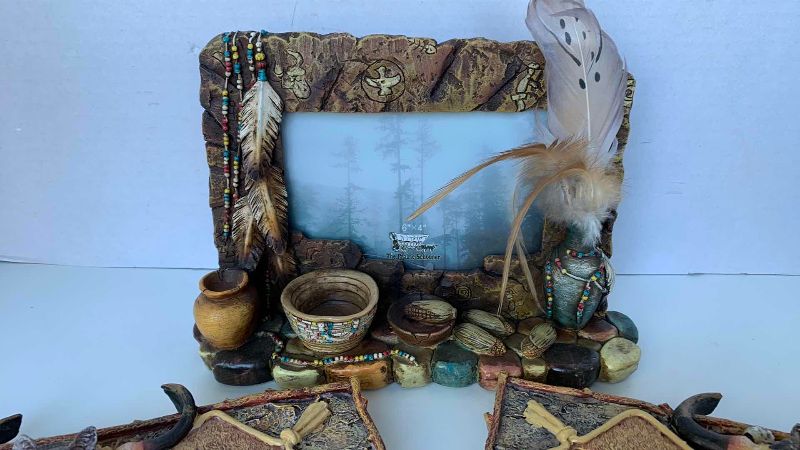 Photo 1 of 3 AMERICAN INDIAN INSPIRED PHOTO FRAMES