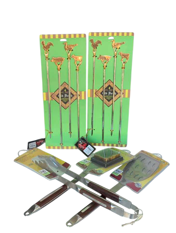 Photo 1 of BBQ TOOLS AND FOOD SKEWERS
