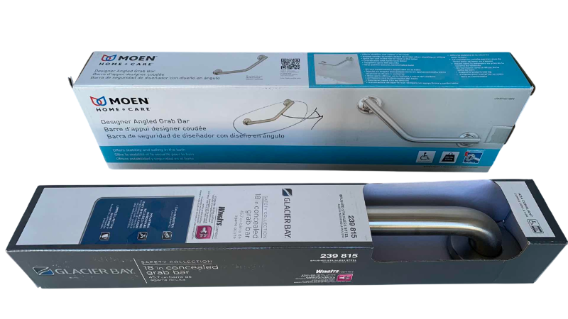 Photo 1 of 2 SHOWER GRAB BARS