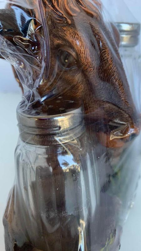 Photo 1 of BULL SALT AND PEPPER SHAKERS